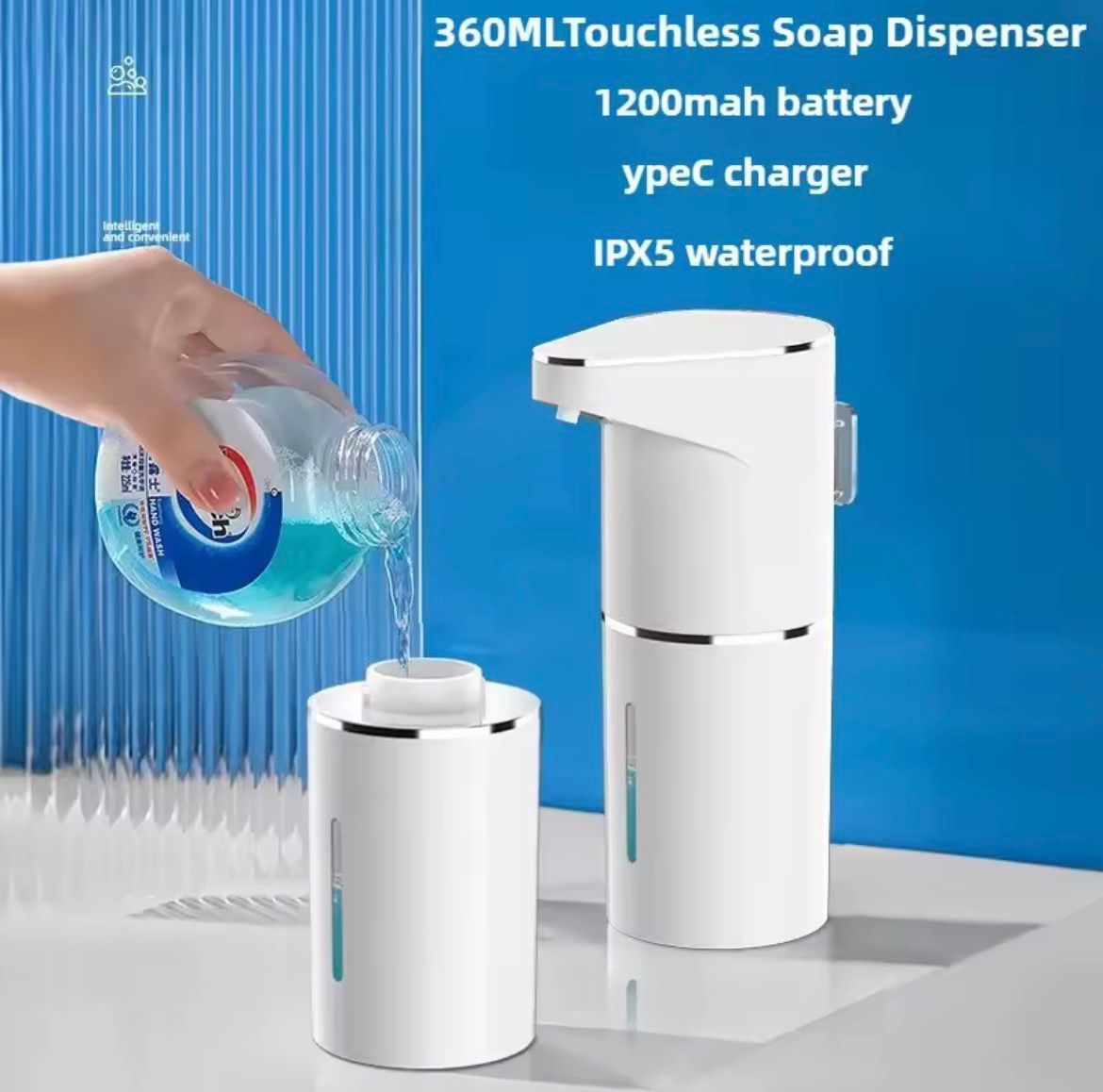 Smart touchless auto soap dispenser